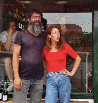 Emélie Hurtubuise and Raphaël Beysang