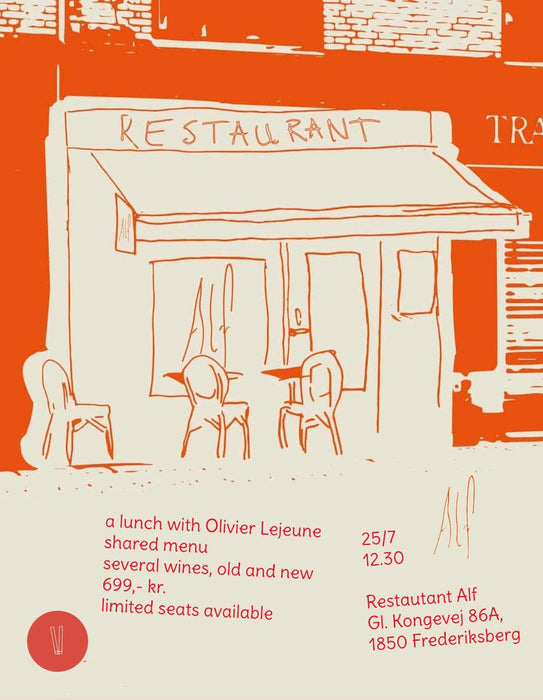 Lunch with Olivier Lejeune